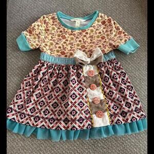 MATILDA JANE girls 4t cartwheels tunic